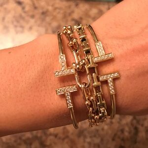 TIFFANY & CO T COLLECTION BRACELETS